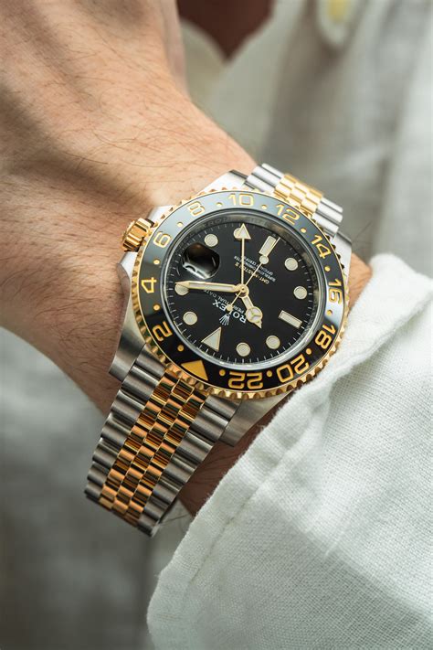 rolex gmt ii gold price